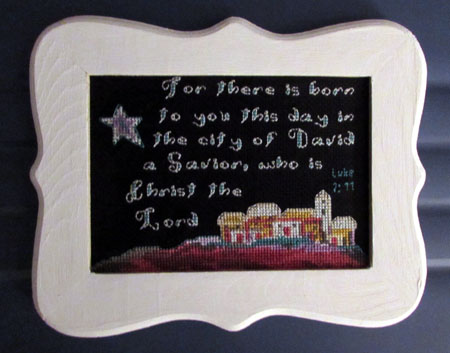 City of David stitched by Pam Briere